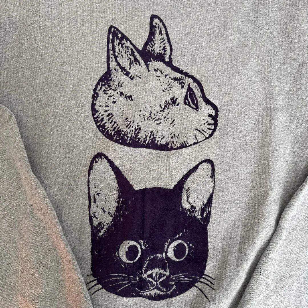 ヒグチユウコ　トレーナー　スウェット 2XL奇幻動物森林台湾展示会　グレー