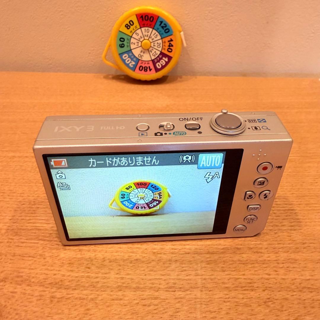 Canon IXY3 シルバー デジカメ コンデジ キャノン イクシー y2k