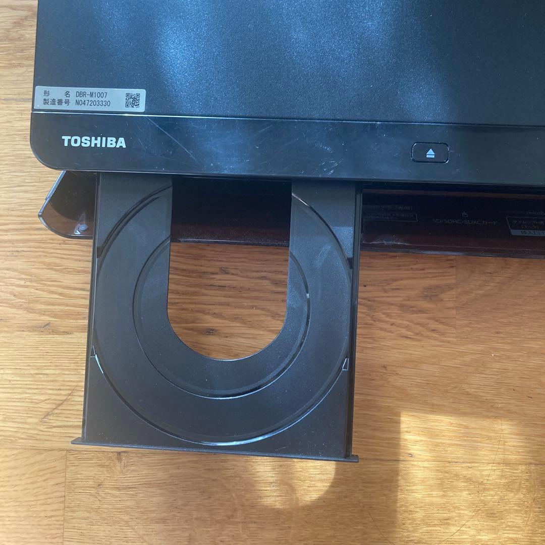 TOSHIBA ￼レグザサーバー DBR M1007 ブラック