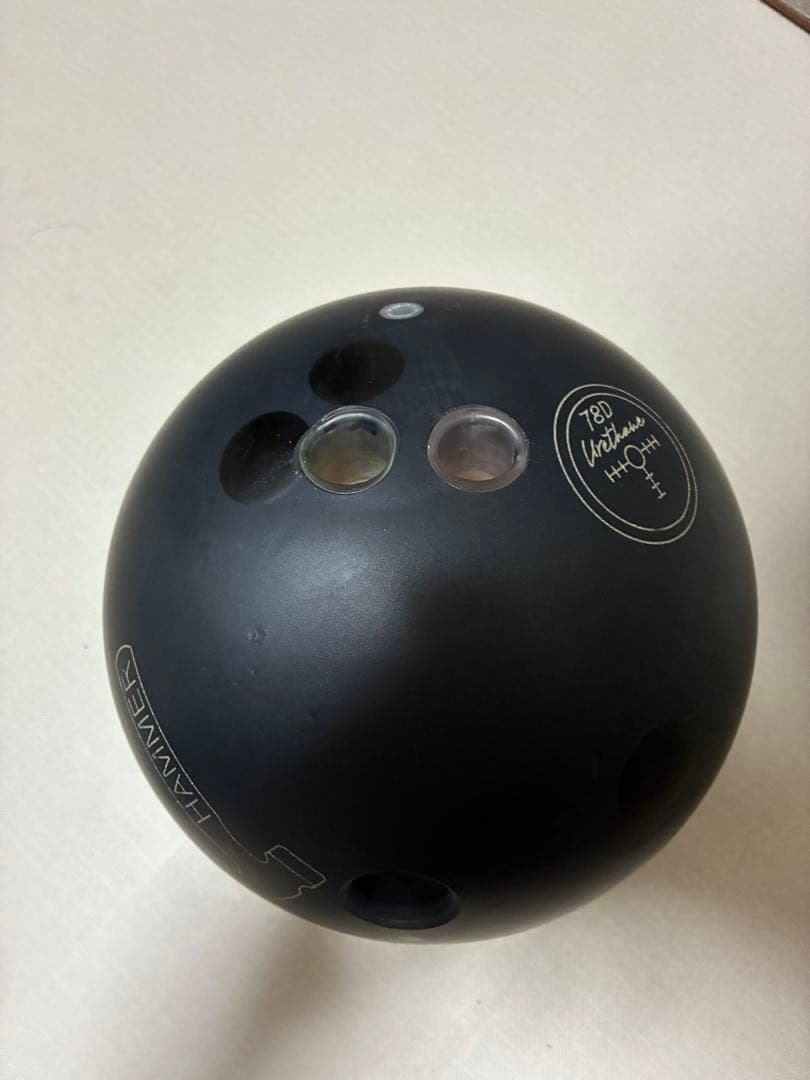 HAMMER ！！ブラックパールウレタン78D ウレタンボール　ボウリングボール