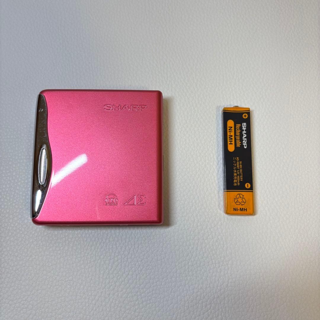 SHARP ポータブルMDプレイヤー　MD-DS55