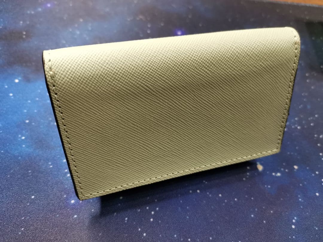【新品・未使用品）MARNI 名刺入れ ミントグリーン/ホワイト