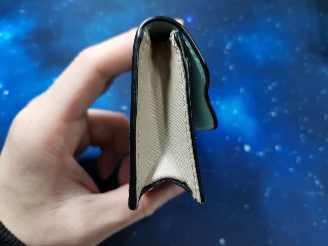 【新品・未使用品）MARNI 名刺入れ ミントグリーン/ホワイト