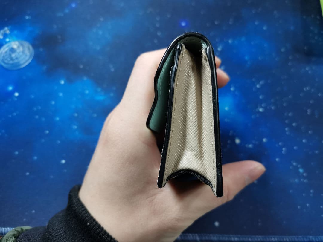 【新品・未使用品）MARNI 名刺入れ ミントグリーン/ホワイト