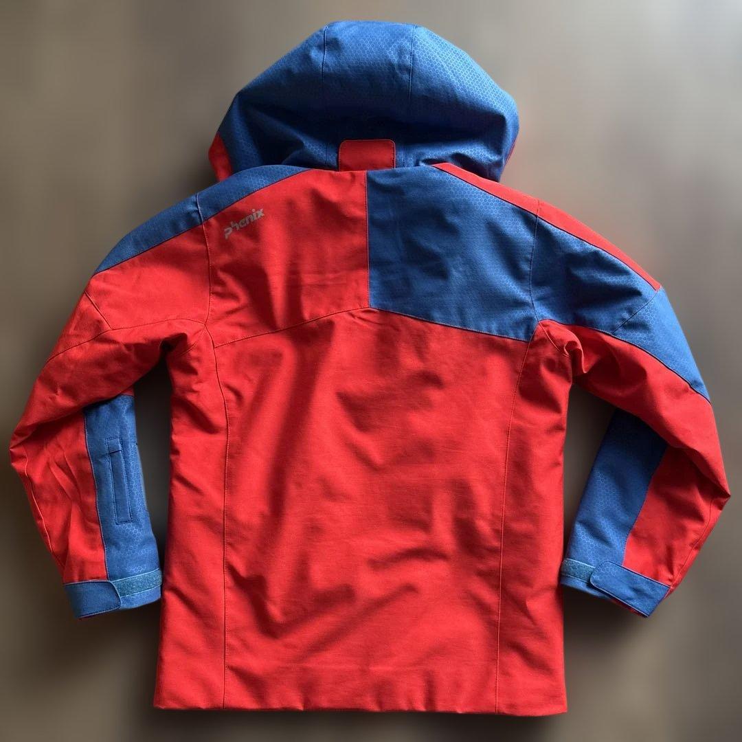 美品phenix スキーウェアセット 160 赤/青