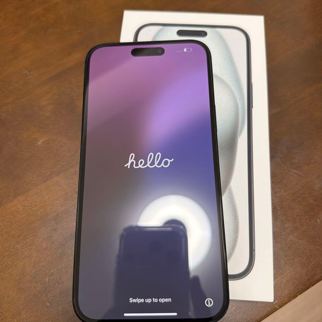 早い者勝ち‼️iPhone 15 Plus ブラック 本体SIMフリー
