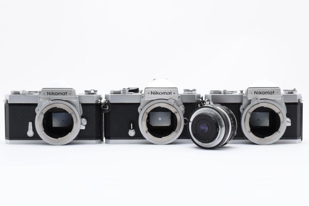 ★希少★Nikon nikomat ニコマート FT2 FTN 2台 シルバー