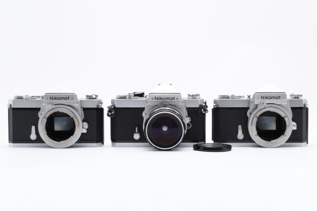 ★希少★Nikon nikomat ニコマート FT2 FTN 2台 シルバー