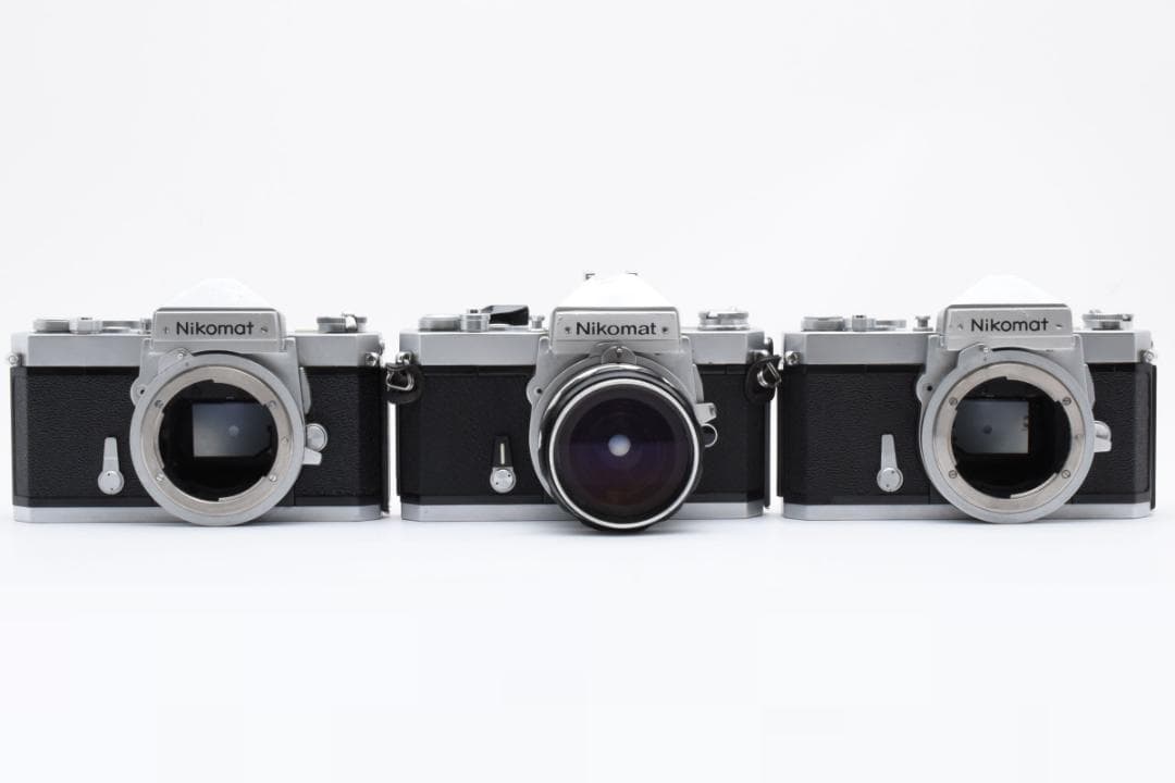 ★希少★Nikon nikomat ニコマート FT2 FTN 2台 シルバー