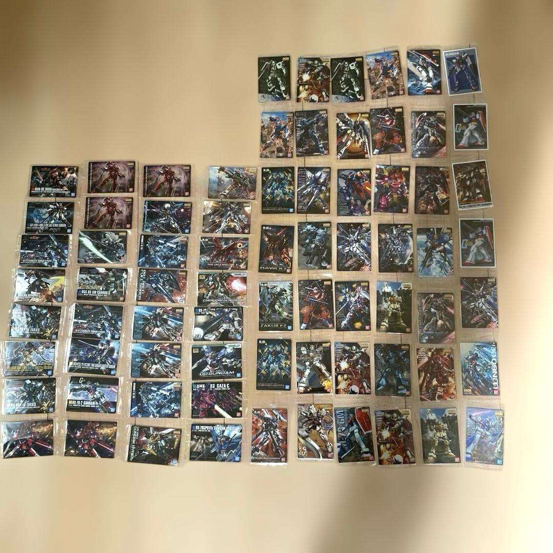 GUNDAM ガンプラ パッケージアートコレクション 74枚まとめ売り。27