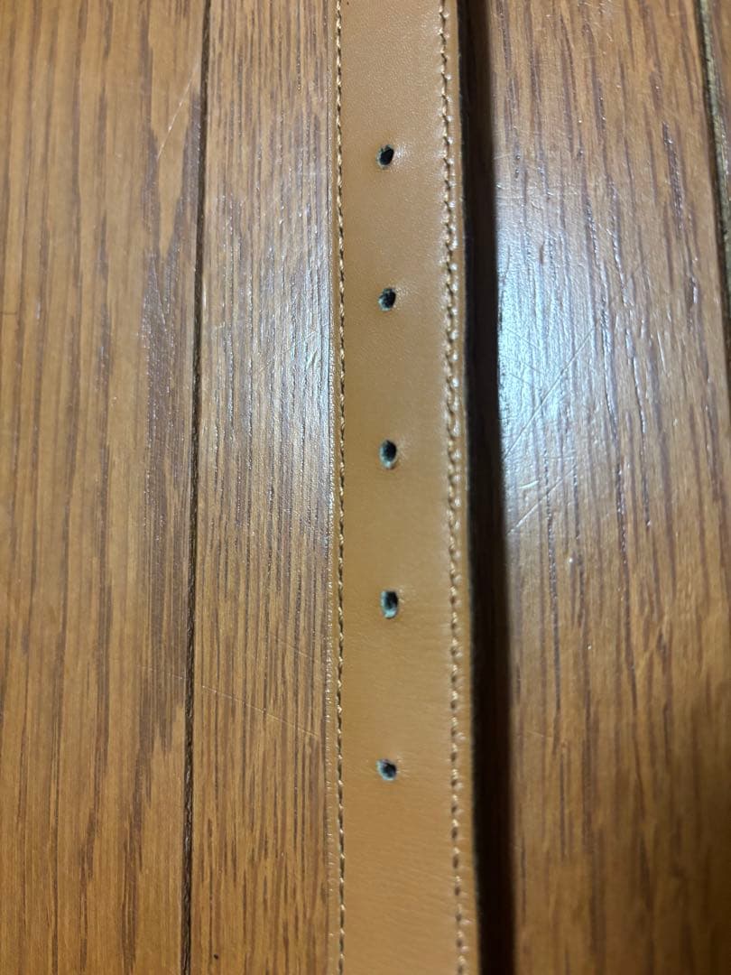 HERMES ベルト　赤