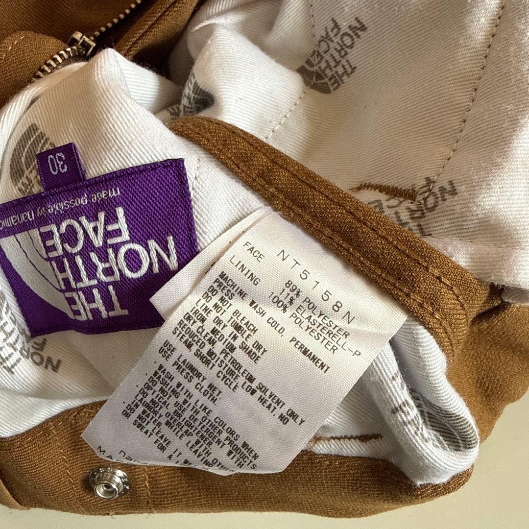 ノースフェイスパープルレーベル　フィールドパンツ