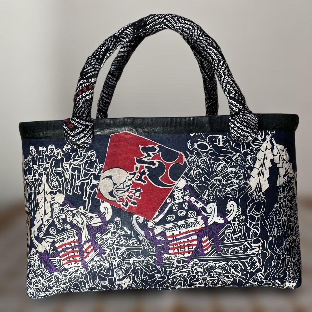 一閑張りバッグ12三社祭