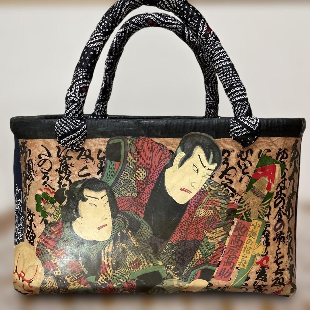 一閑張りバッグ12三社祭