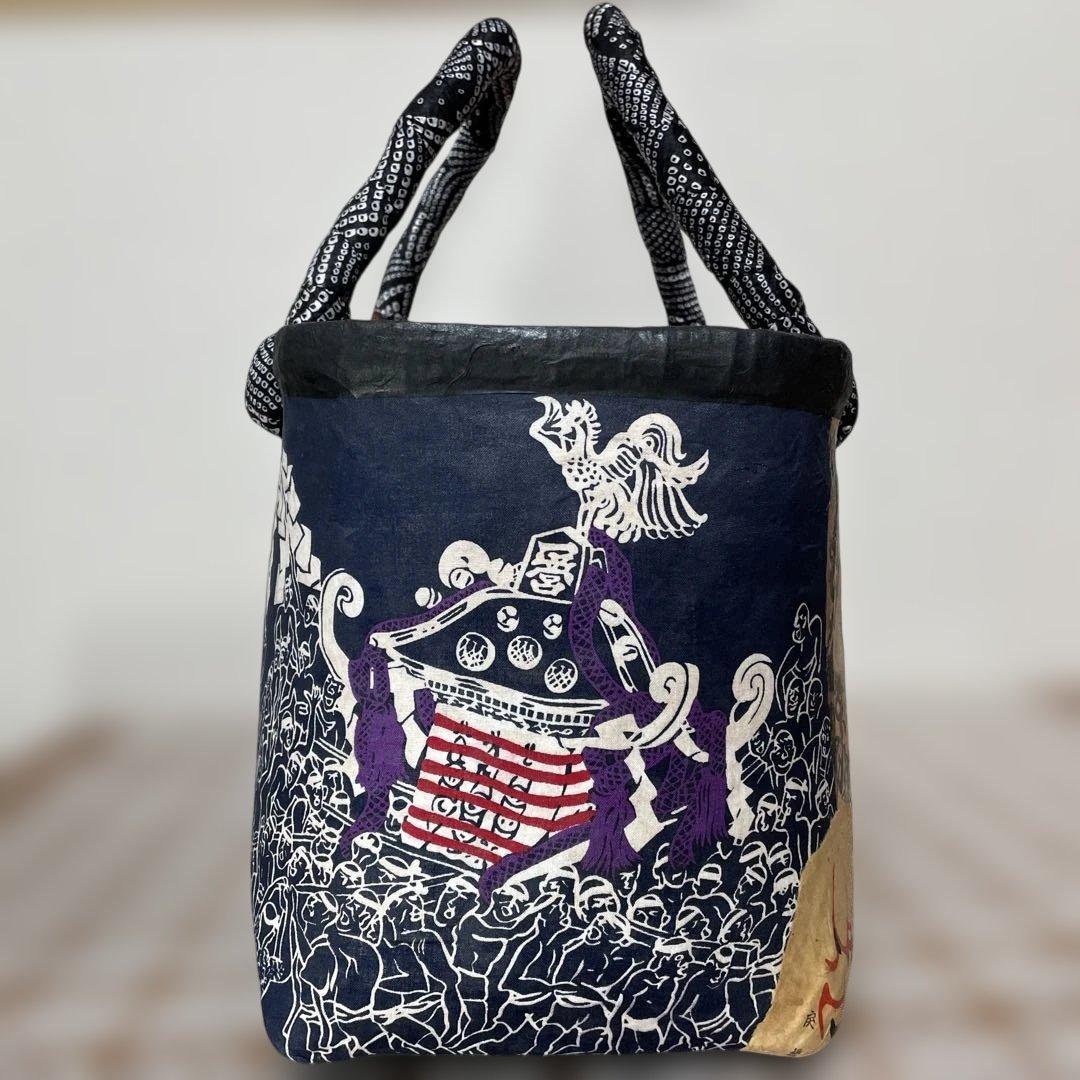 一閑張りバッグ12三社祭