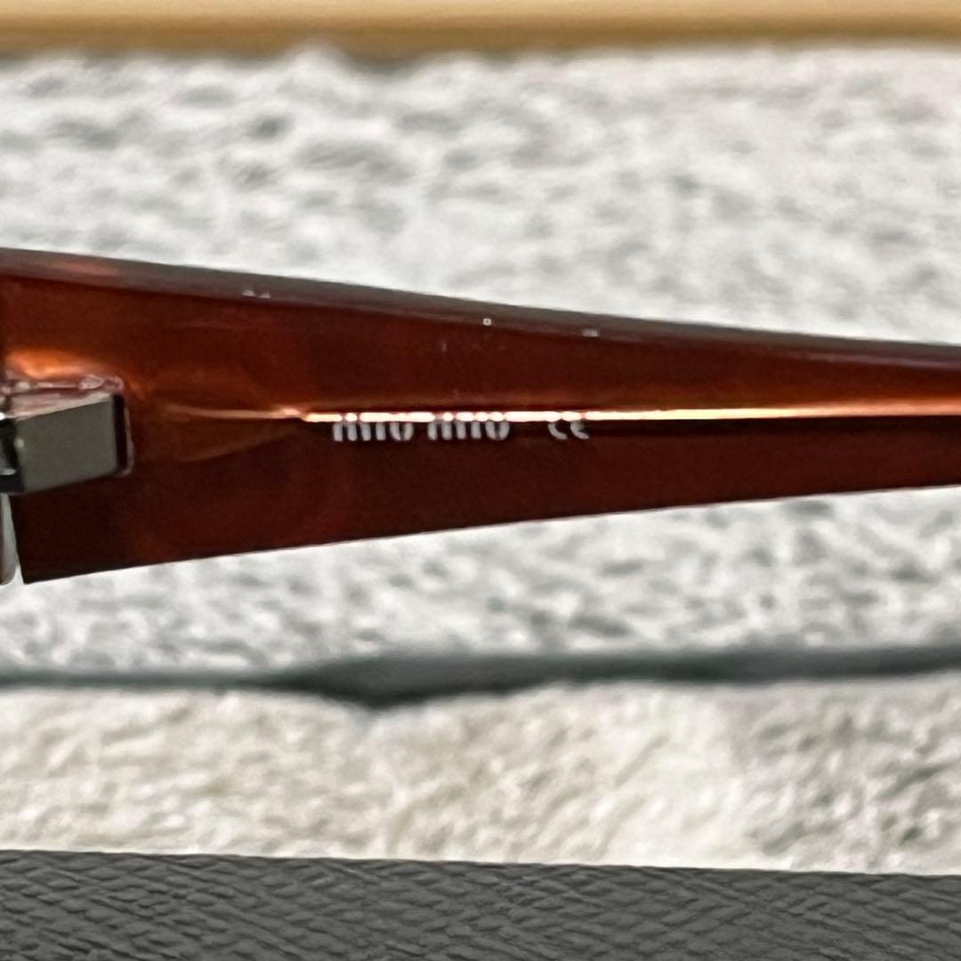 miumiu サングラス　SMU 26F ミュウミュウ　バラ　薔薇