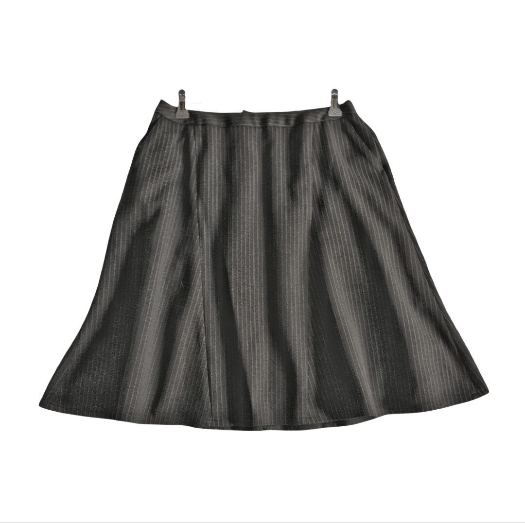 美品☆ アルファピア 事務服 オフィススーツ グレー 13号 ウォッシャブル