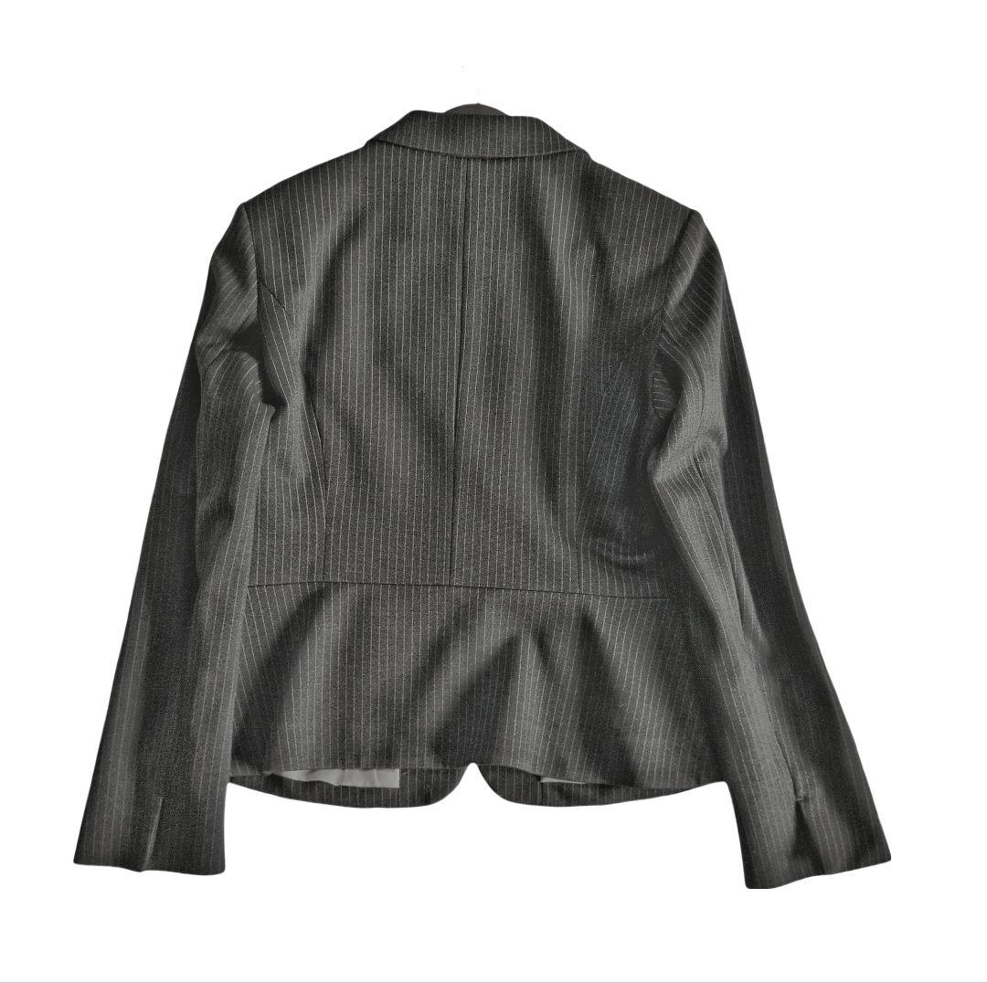 美品☆ アルファピア 事務服 オフィススーツ グレー 13号 ウォッシャブル