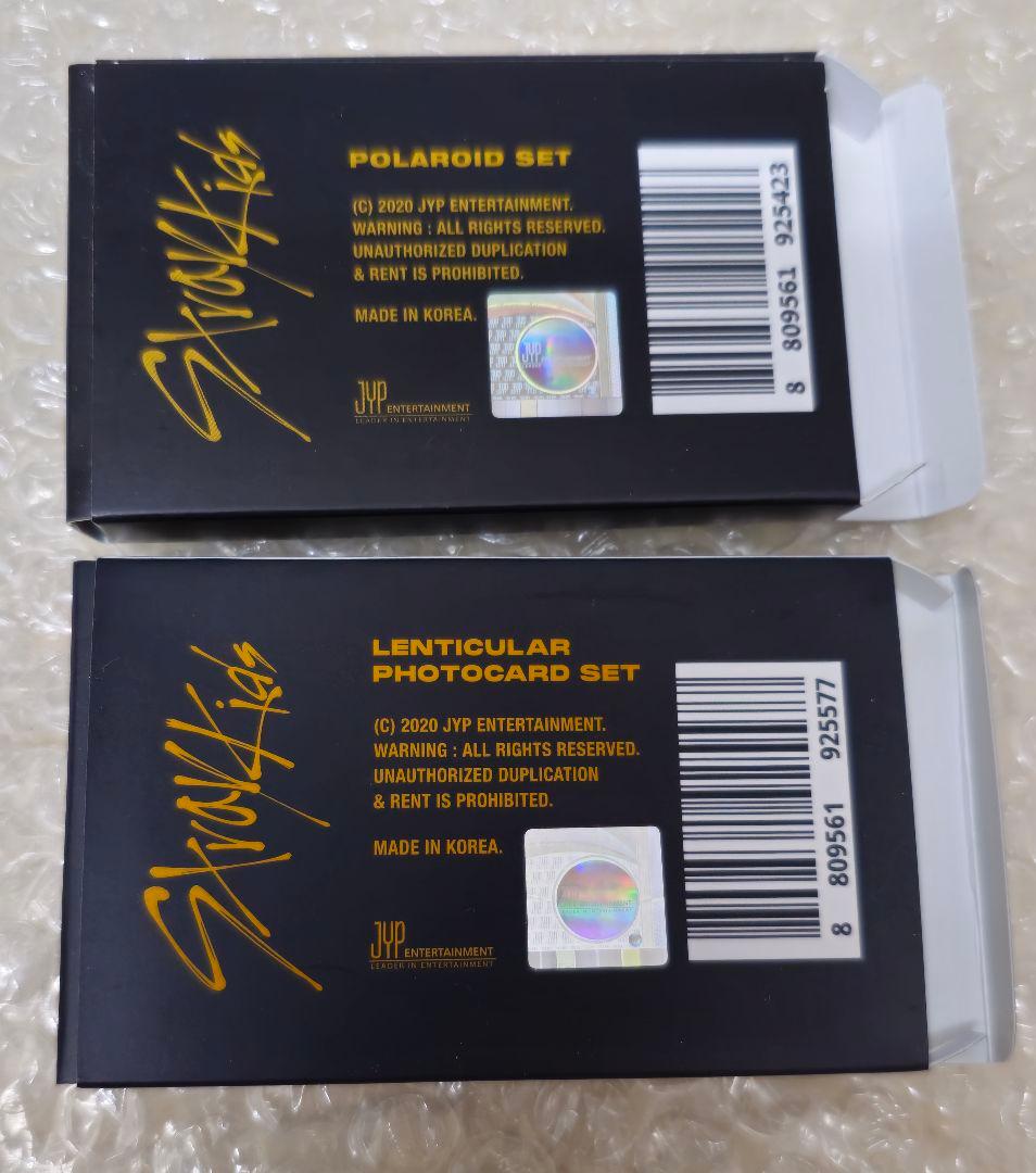 Stray Kids ポラロイド&フォトカードセット　unlock