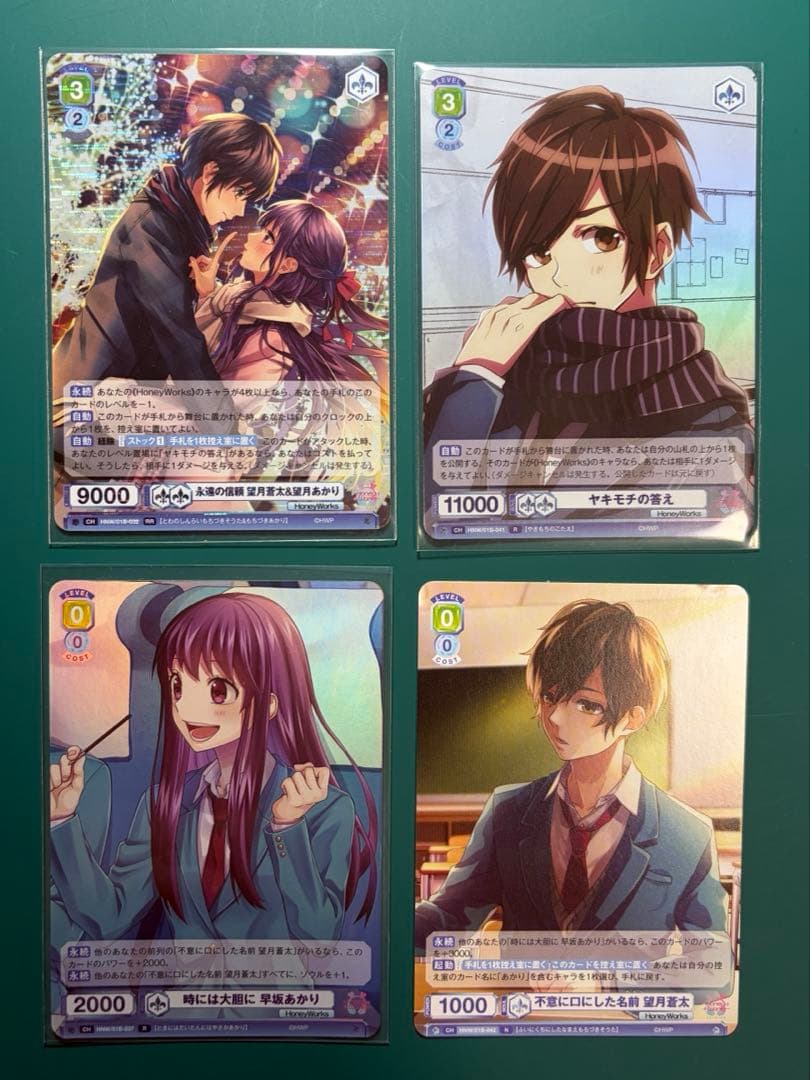 HoneyWorks ハニワ ヴァイスシュヴァルツ ブラウ 望月蒼太　早坂あかり