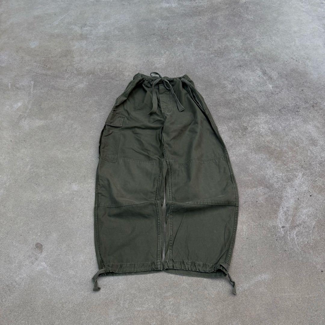 ゆ*ゆ様 80s vintage ベルギー軍 極太 オーバーパンツ 軍パン バギ