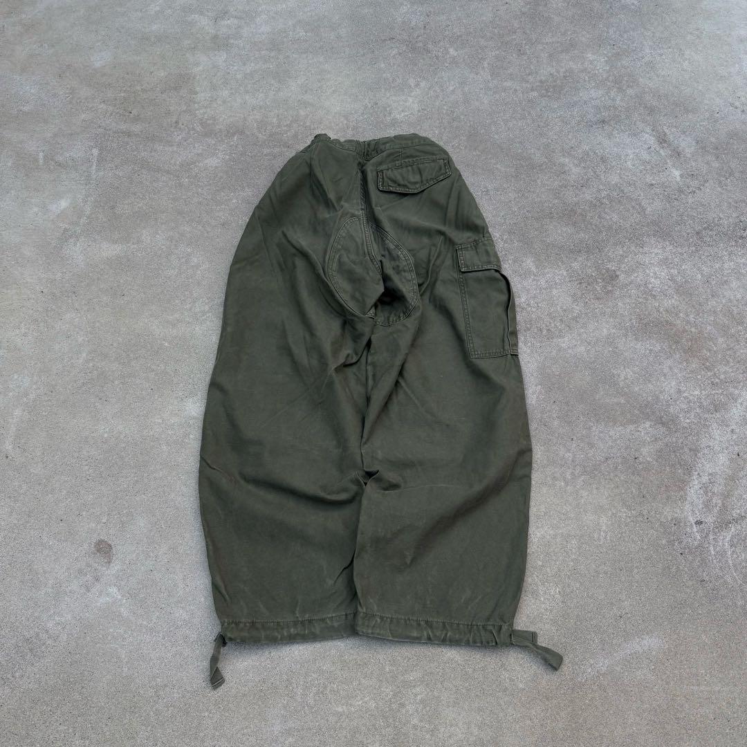 ゆ*ゆ様 80s vintage ベルギー軍 極太 オーバーパンツ 軍パン バギ