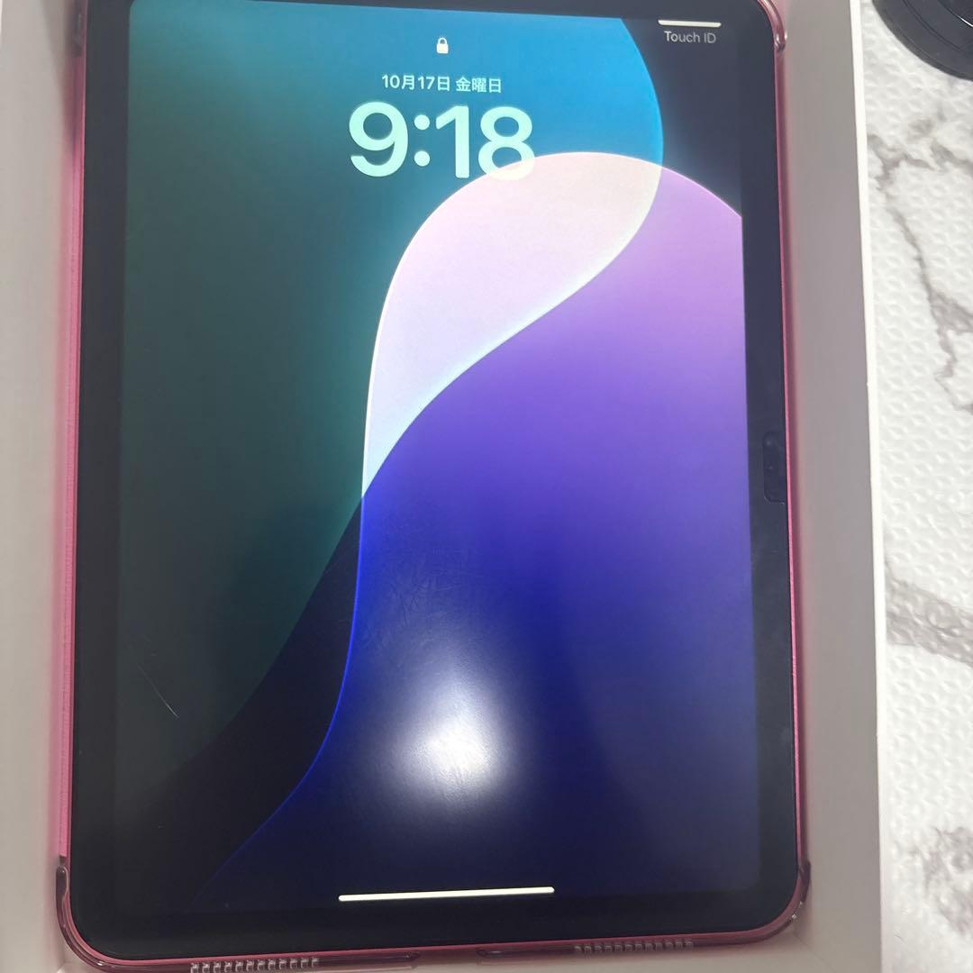 iPad A16 11型 256GB ピンク ケース付き