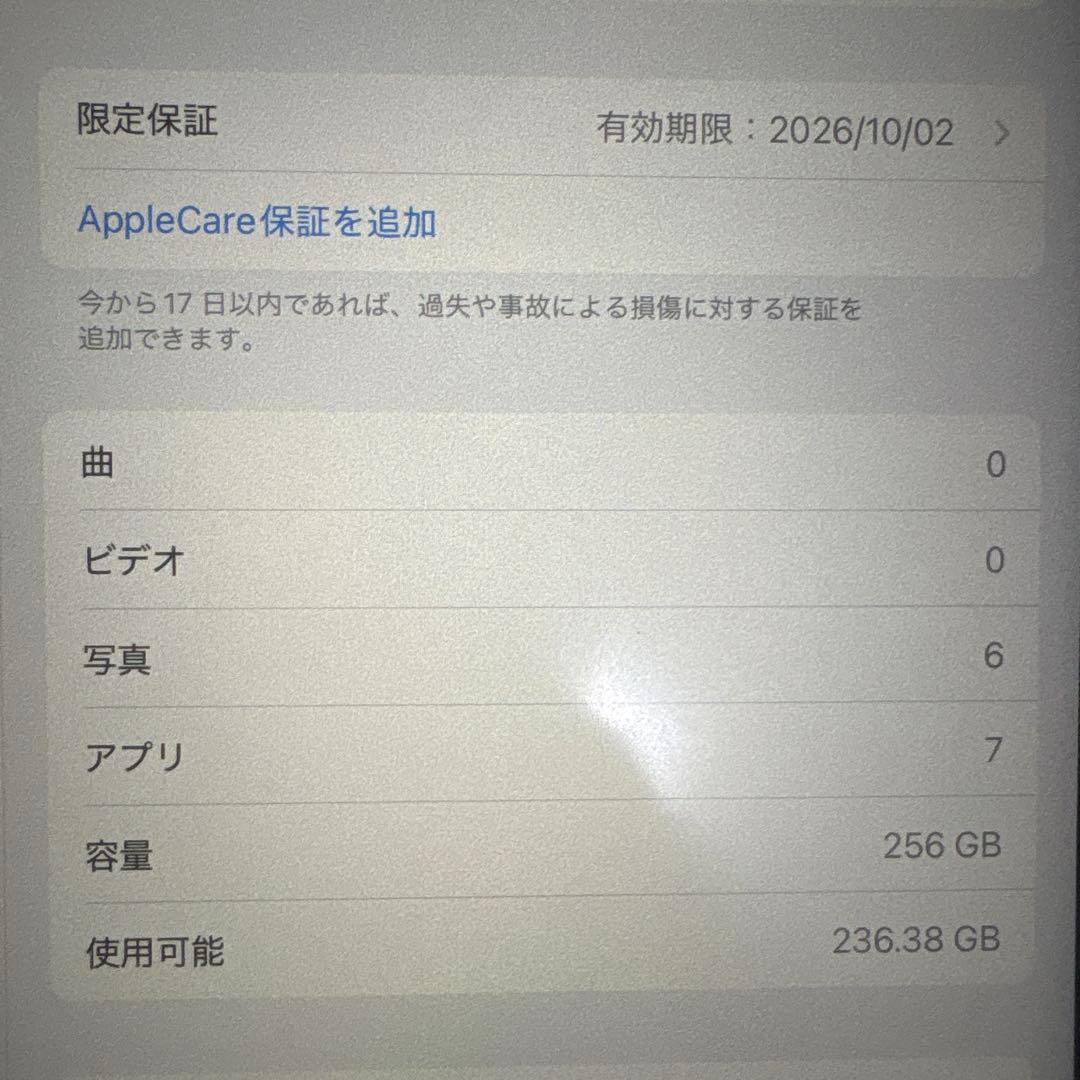 iPad A16 11型 256GB ピンク ケース付き