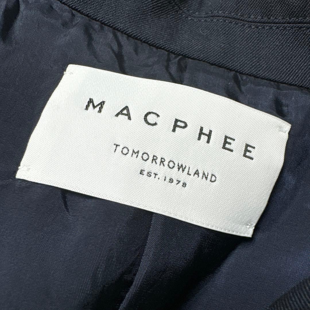 MACPHEE ウールギャバジン ダブルブレストジレ 36