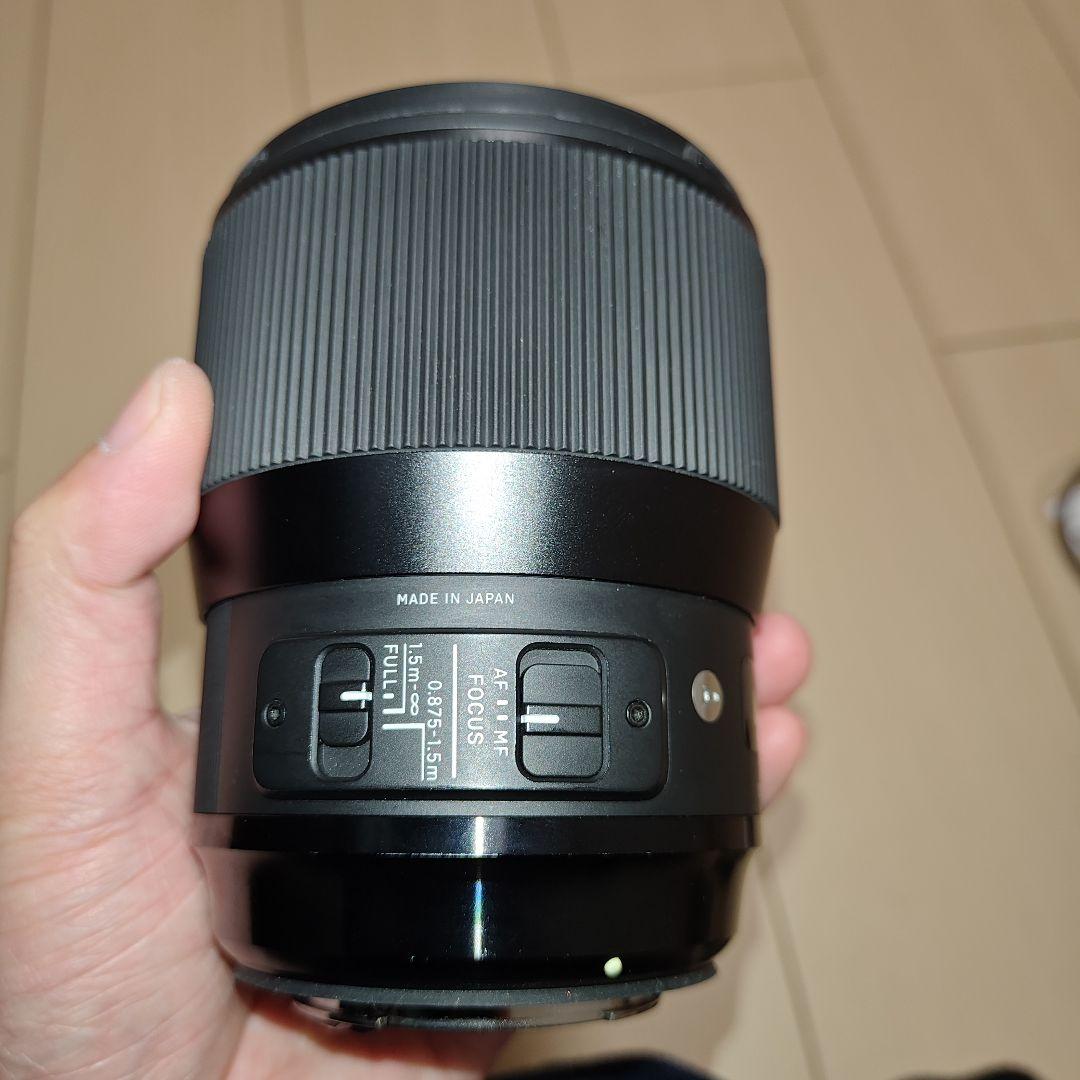 m*n様 SIGMA EF135mm F1.8 CANON箱無し　pl、保護フィ