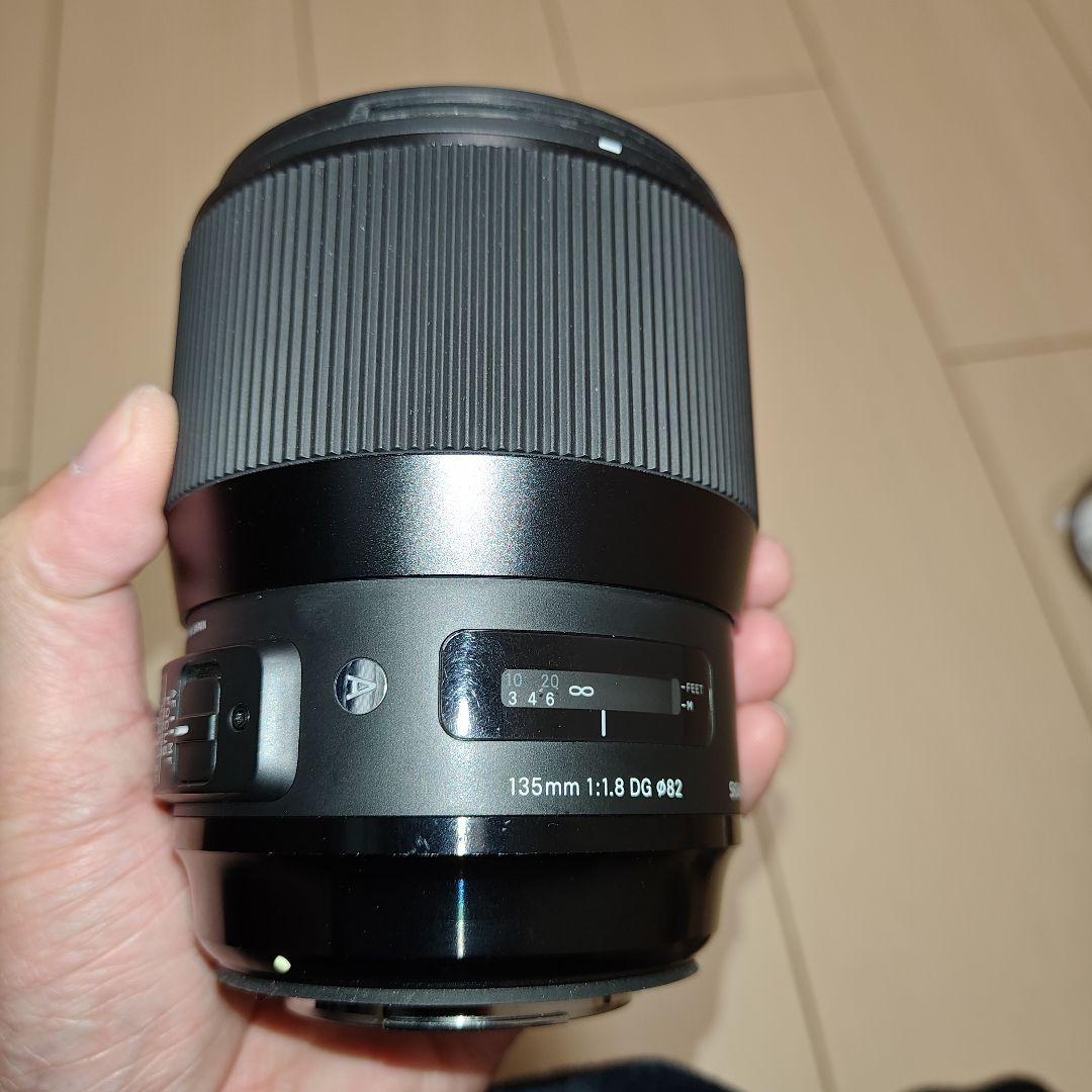 m*n様 SIGMA EF135mm F1.8 CANON箱無し　pl、保護フィ