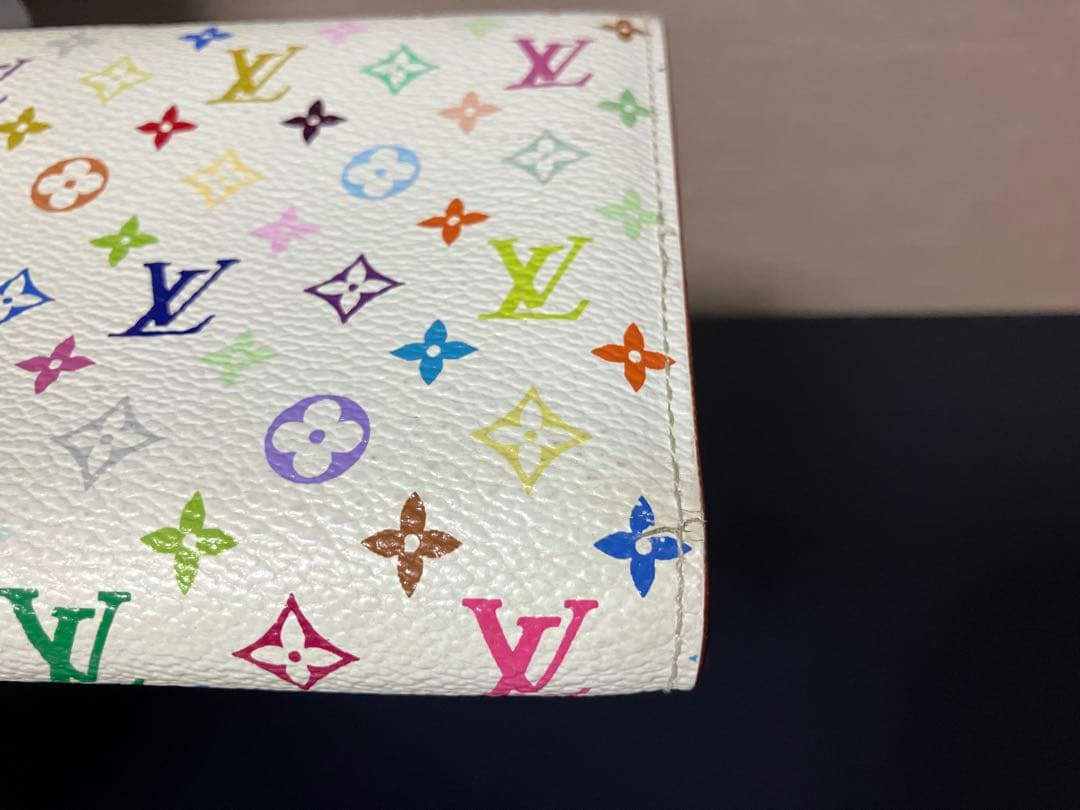 Louis Vuitton マルチカラー 長財布