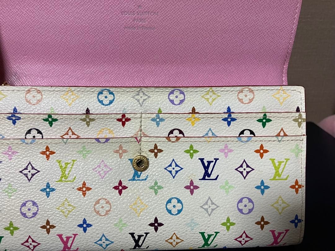 Louis Vuitton マルチカラー 長財布