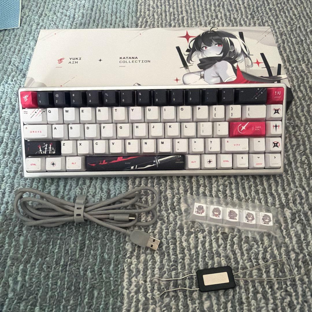キーボード YukiAim Polar 65 Keyboard Katana Edition