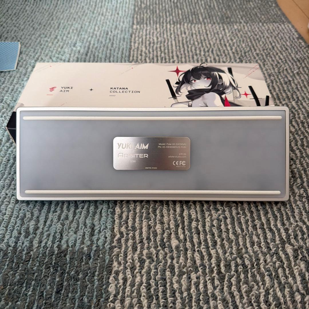 キーボード YukiAim Polar 65 Keyboard Katana Edition