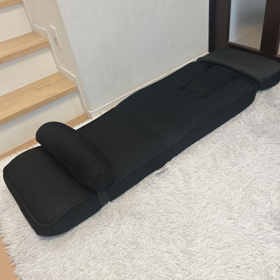 【美品】ニトリ ゲーミング座椅子 専用カバー付き ブラック