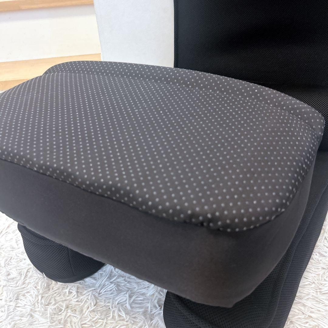 【美品】ニトリ ゲーミング座椅子 専用カバー付き ブラック