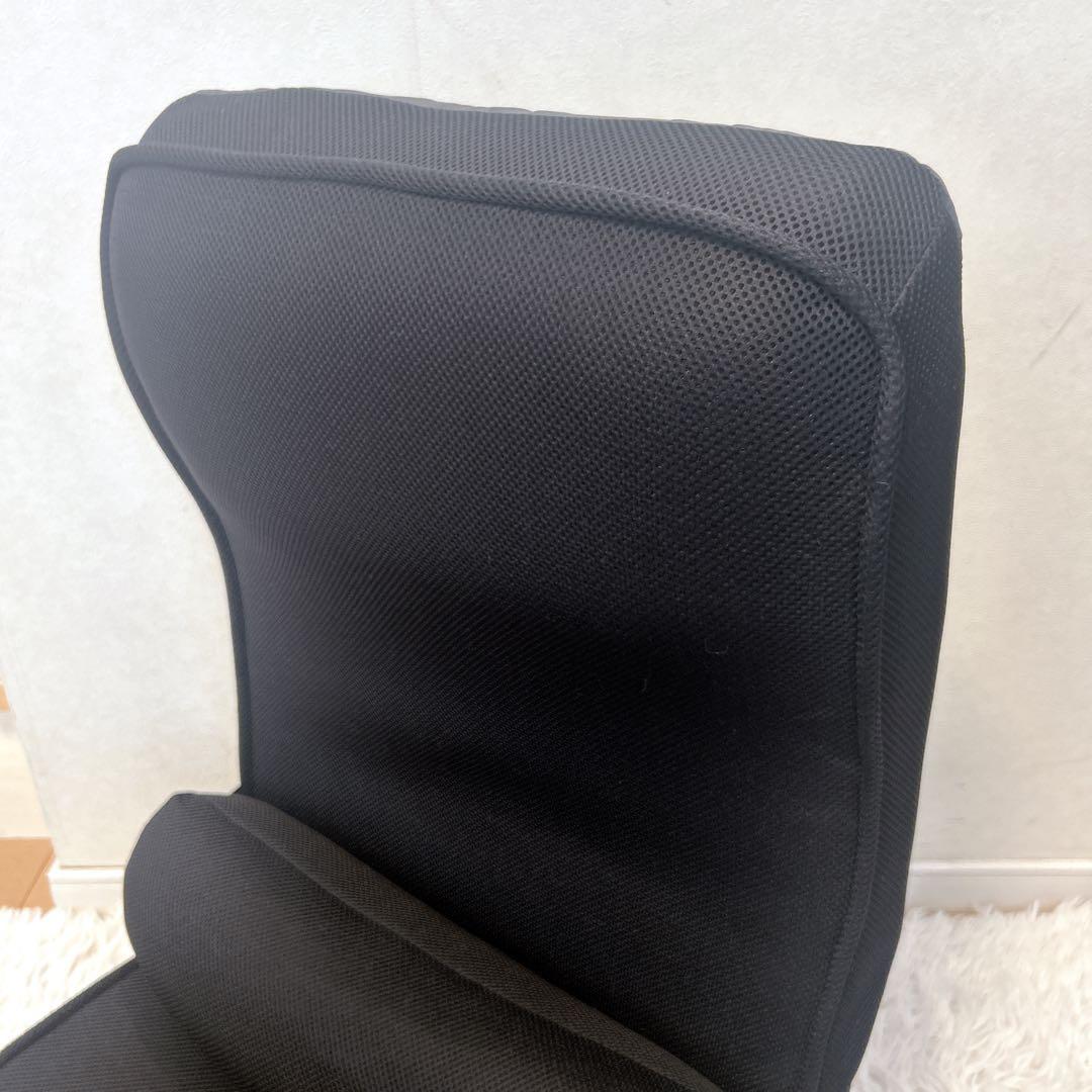 【美品】ニトリ ゲーミング座椅子 専用カバー付き ブラック