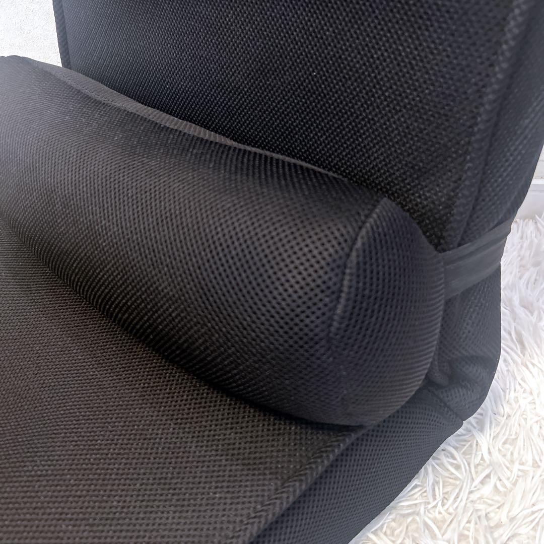 【美品】ニトリ ゲーミング座椅子 専用カバー付き ブラック