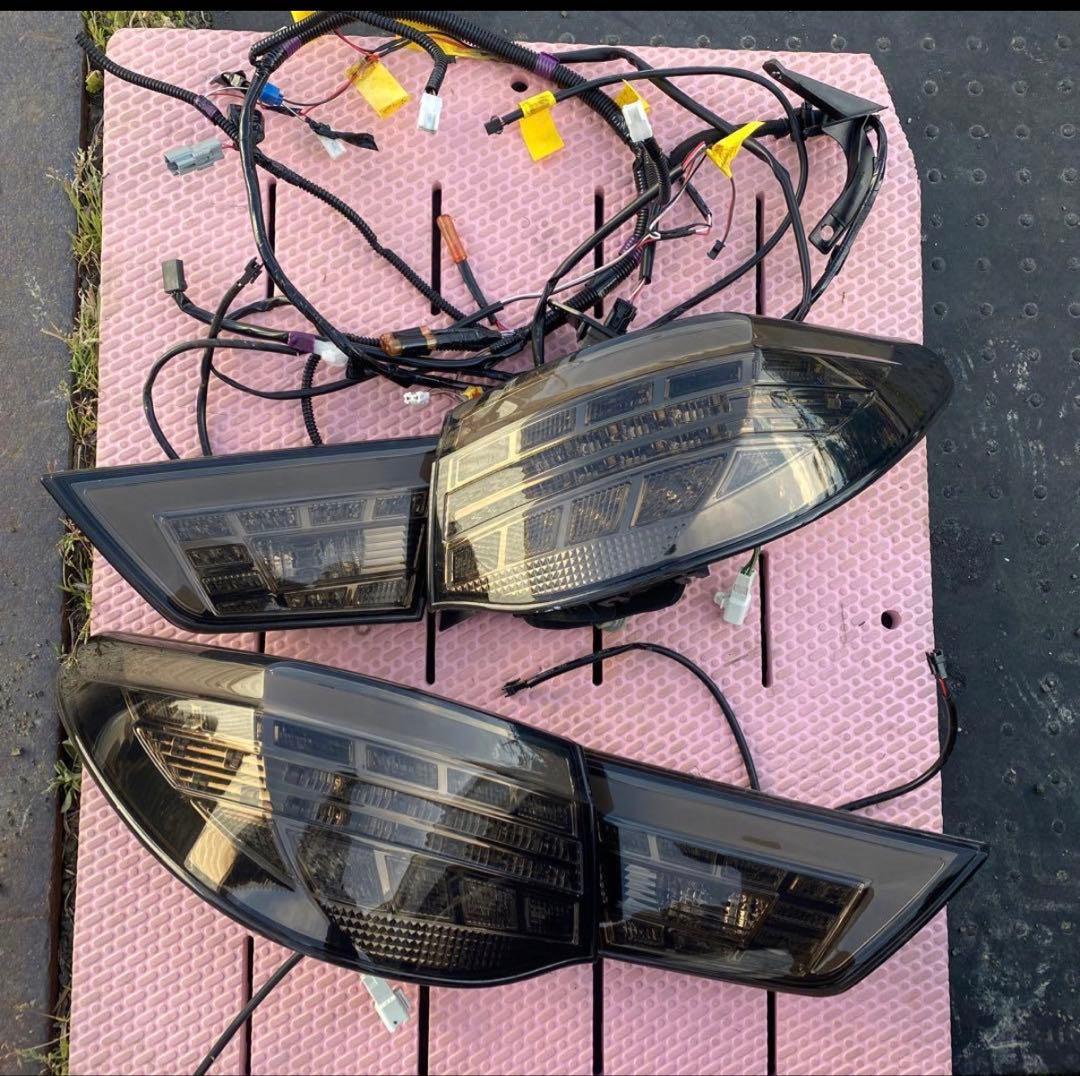 ひちゃん　130マークX 前期スモークテール