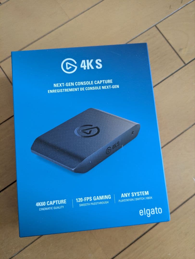 Elgato 4K S 　ゲームキャプチャー
