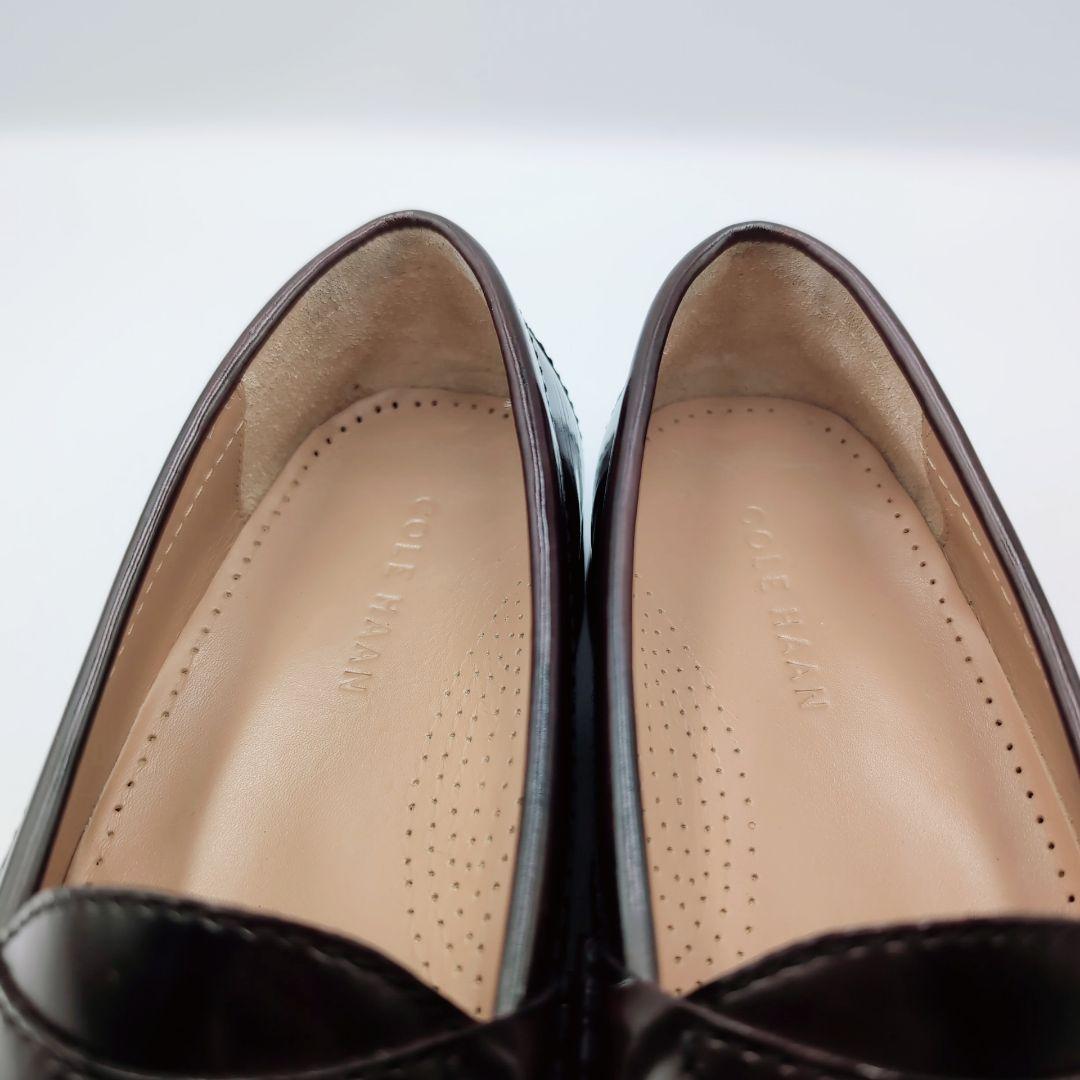 【極美品】COLE HAAN　ピンチ　タッセルローファー　バーガンディ　8D