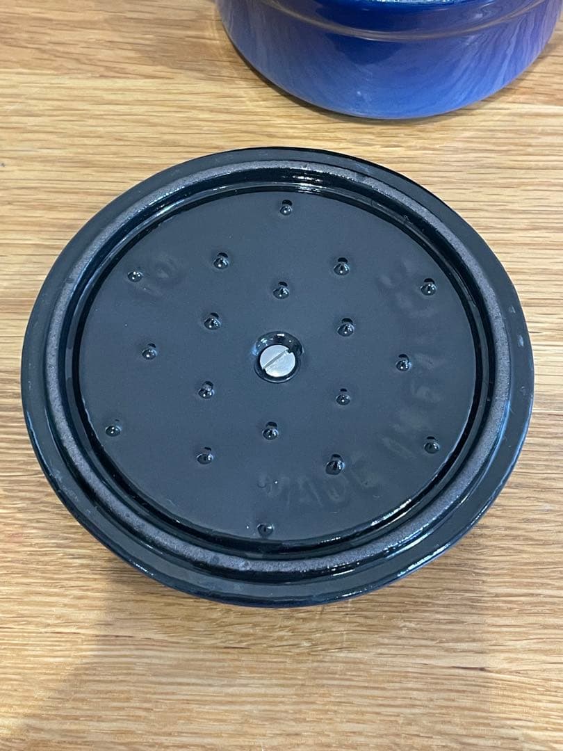 ストウブ STAUB cocotte 10 ジョエル　ロブション　ブルー　青