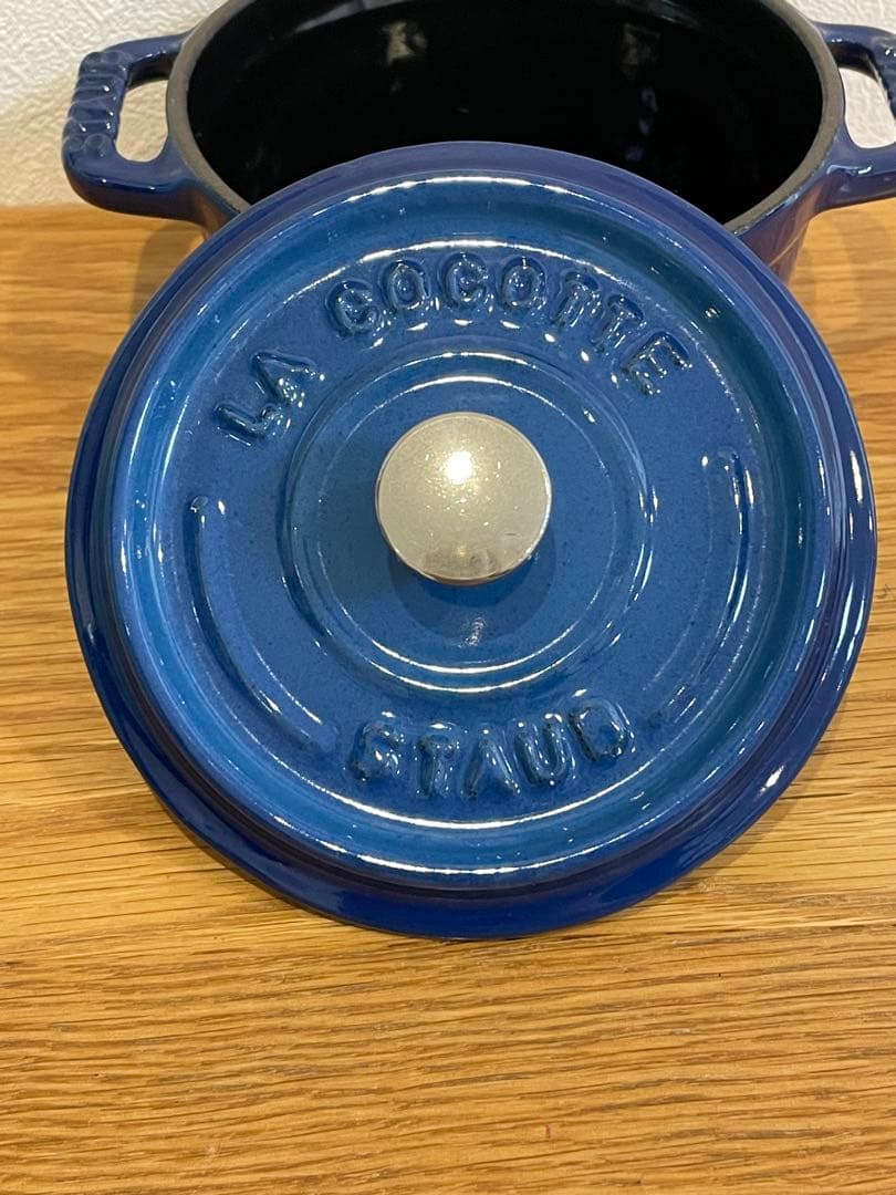 ストウブ STAUB cocotte 10 ジョエル　ロブション　ブルー　青