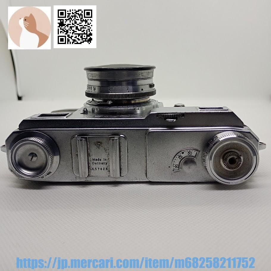 【整備済完動品】Contax Ⅱ 沈銅 Sonnar 5cmF2