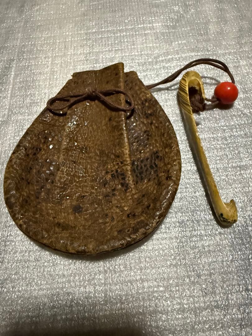 時代物　印籠　根付　巾着