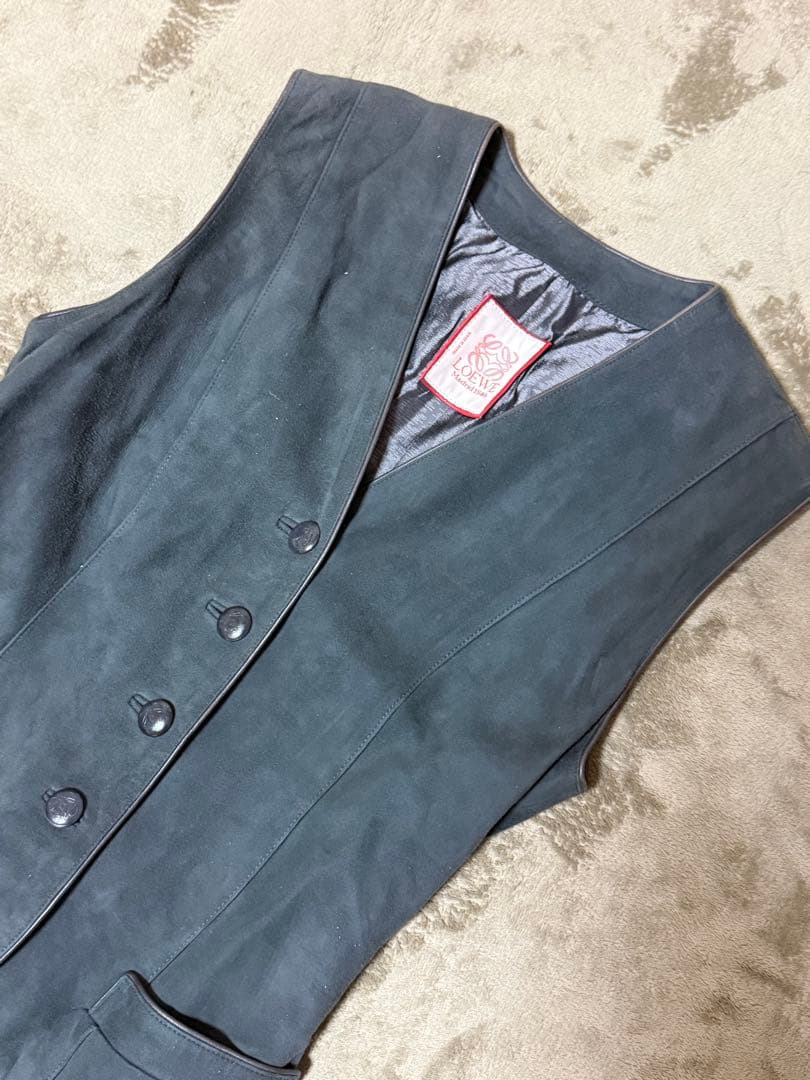 M3 LOEWE スエードベスト SIZE42 グレー