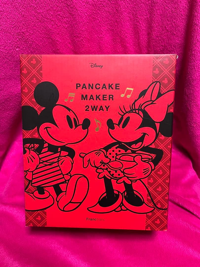 【新品】Francfranc パンケーキメーカー　2WAY ミッキー