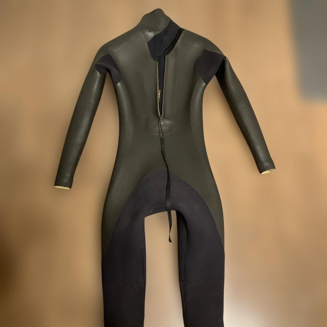rash wetsuits 3mmスキン　セミドライ　裏起毛　バックジップ