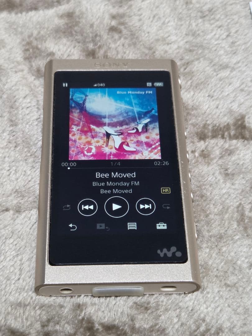 【中古】SONY WALKMAN NW-A55 ペールゴールド本体+その他